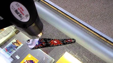 Flattening pinball playfield plastics !  Hot Hot Hot! :)