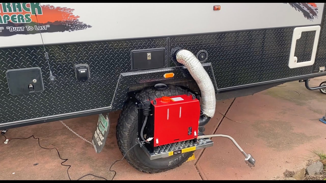 Diesel heater connection installation in Austrack Tanami x13 YouTube