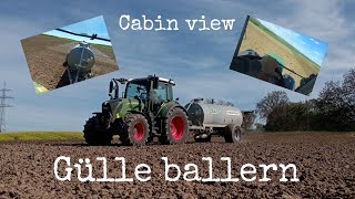 [Cabin view] Gülle ballern‼️|Gülle ballern mit Fendt 313vario und BSA Pumptankwagen😍💯🔥