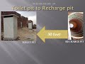 Dos and donts in using recharge tanks precaution groundwater rainwaterharvesting