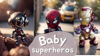 Baby Superheroes Art in Leonardo AI screenshot 3