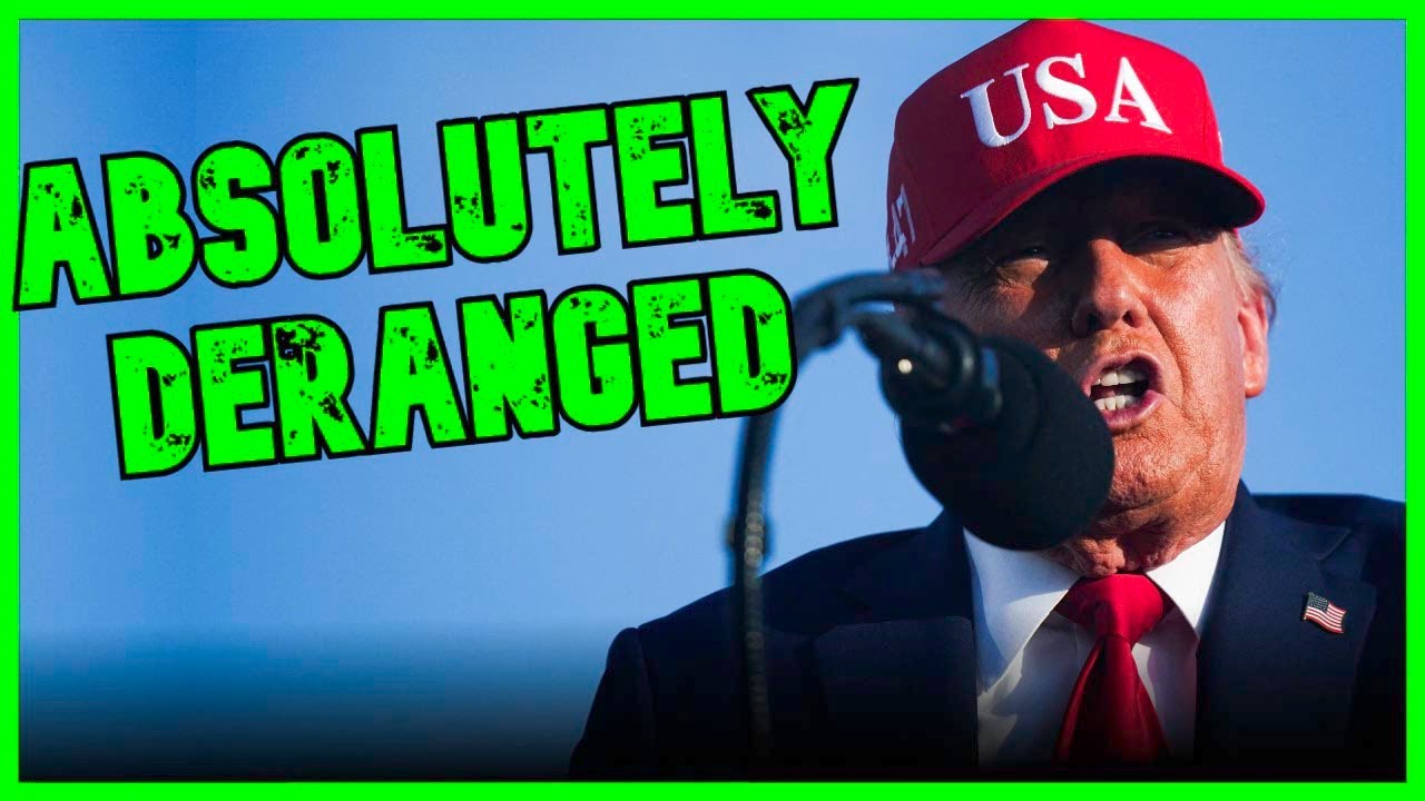 Trump Goes OFF THE RAILS In Completely UNHINGED Speech