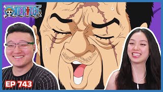 LUFFY KINDA LIKES FUJITORA 🥰😊✨| One Piece Episode 743 Couples Reaction & Discussion