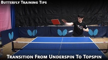 Butterfly Training Tips: Transition From Underspin To Topspin
