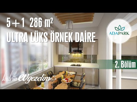 PROPERTY TOUR - ADAPARK MANSIONS ?  5 + 1 ? SAMPLE APARTMENT -  Buy property in Turkey