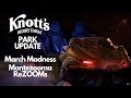 Knott&#39;s Berry Farm | Ride and Park Update | March 2024 | March Madness