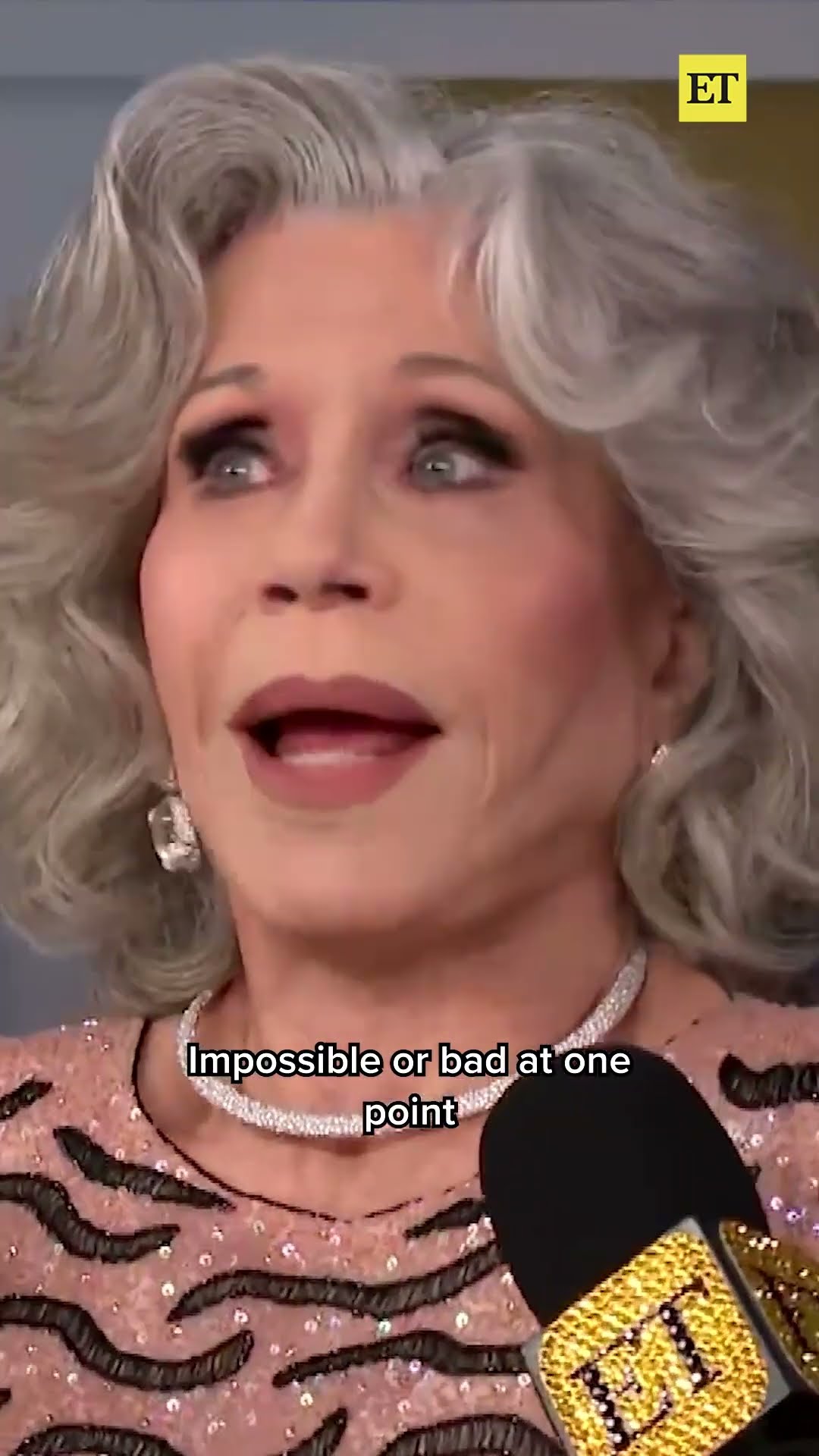 Jane Fonda tells us why '9 to 5' has to be remade. #sagawards #janefonda