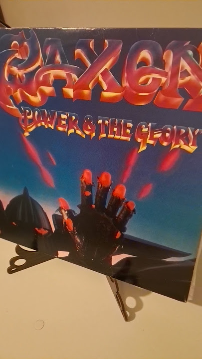 Saxon Power & The Glory #vinyl #music #rock #metal #80s #collection #lp #shorts #reels #technics