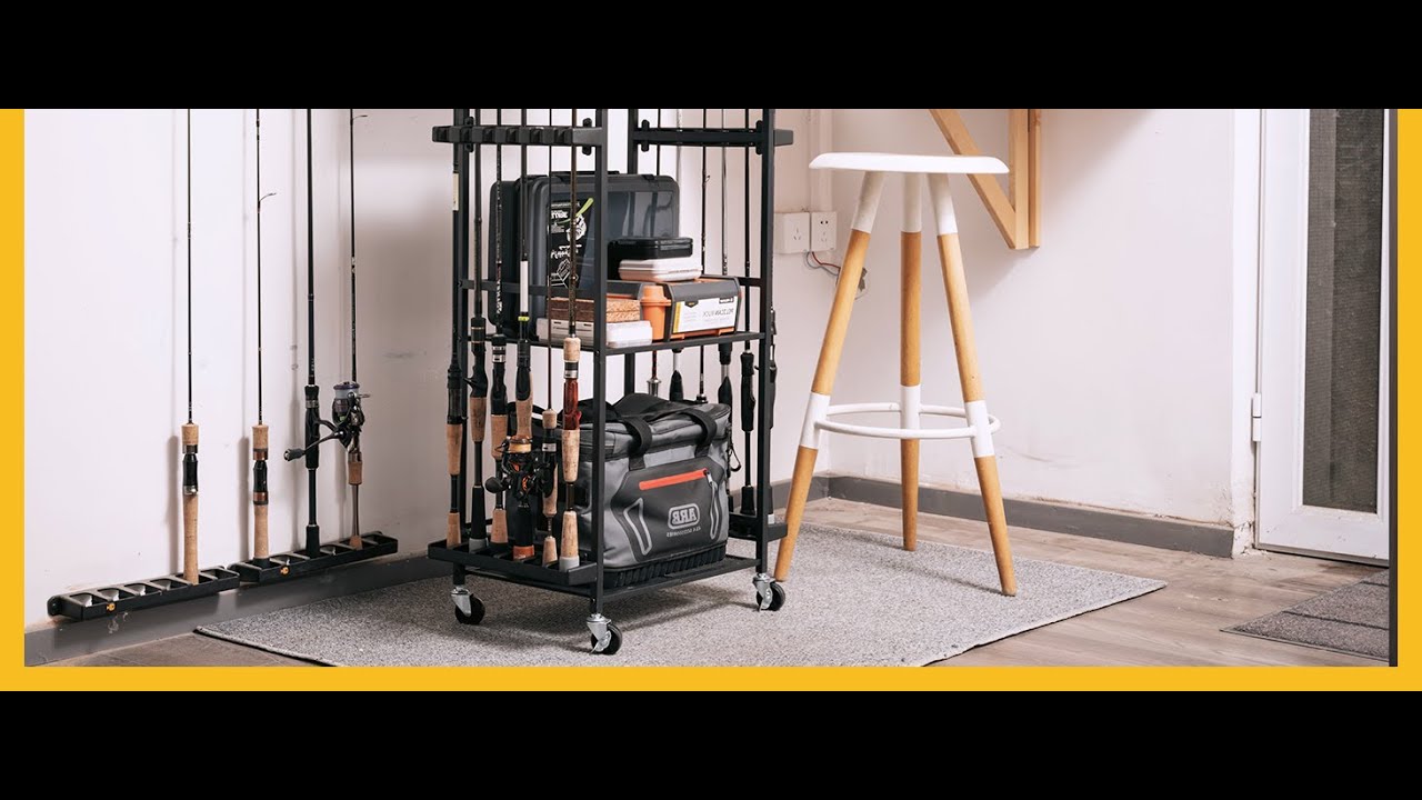 SOYEEZE Fishing Rod Holders for Garage