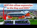 Does this mean kop and kds expansion at liverpool fcs anfield road expansion update