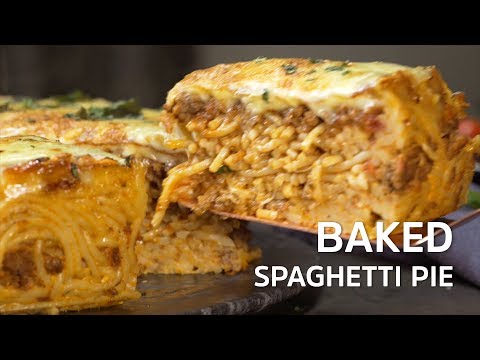 Baked Spaghetti Pie