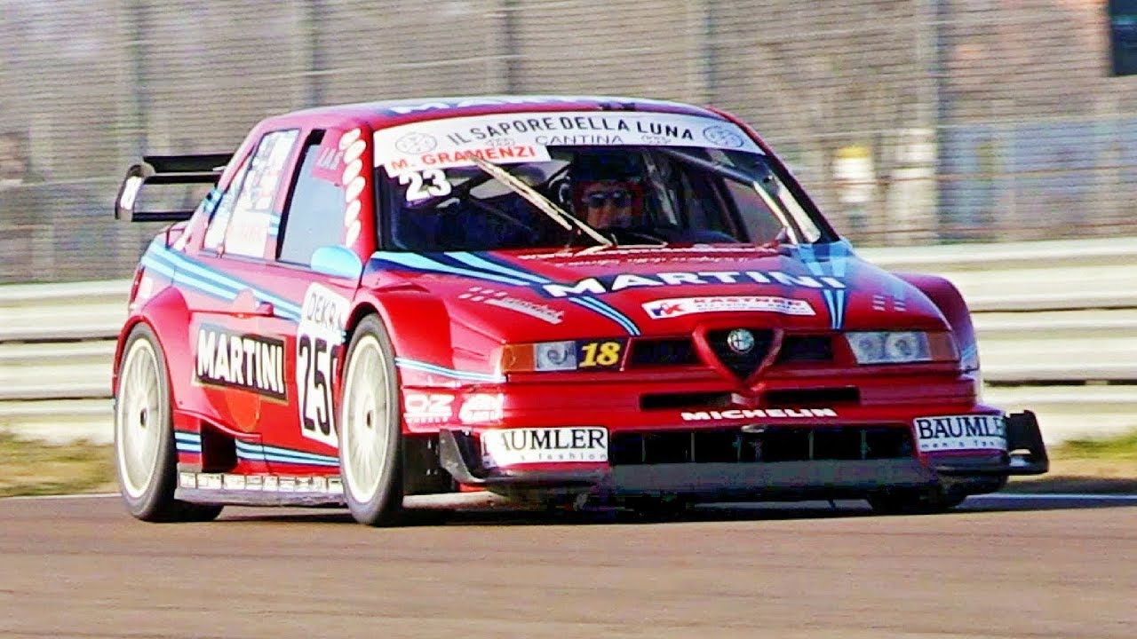Alfa Romeo 155 V6 Ti DTM (1996) - EPIC Sound & Track Action - Drive  Experience Track Day - YouTube