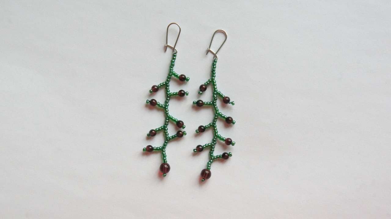 How To Make Beaded  Berry Earrings - DIY Crafts Tutorial - Guidecentral