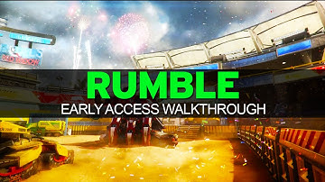 Black Ops 3 - EARLY ACCESS - RUMBLE Complete Map Walkthrough - (BO3 Descent DLC) | Chaos