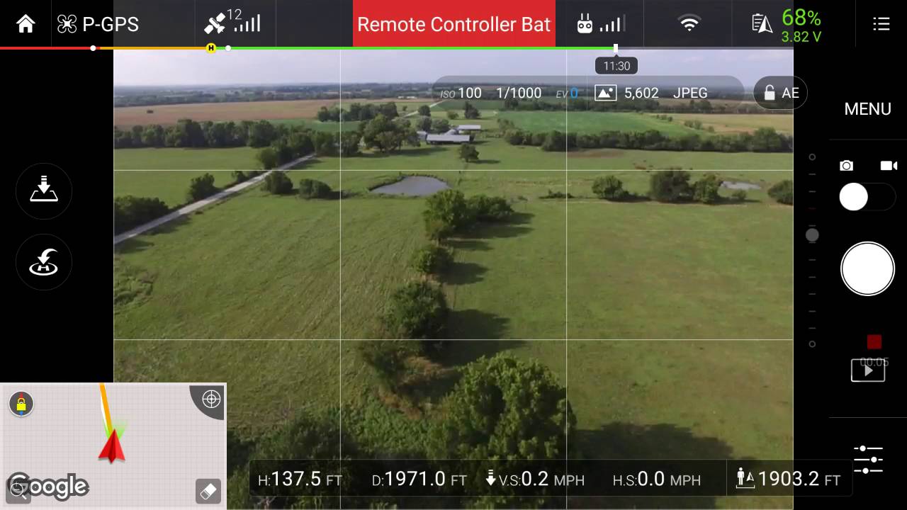 dji phantom 3 standard top speed