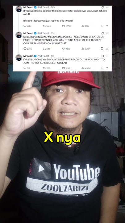 Mr Beast nak buat kolaborasi terbesar dalam sejarah, patut ke join