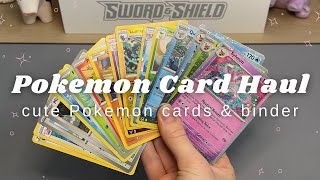 Cute Pokémon Card Haul (cute cards and binder) Cute Pokémon Card Haul (cute cards and binder)