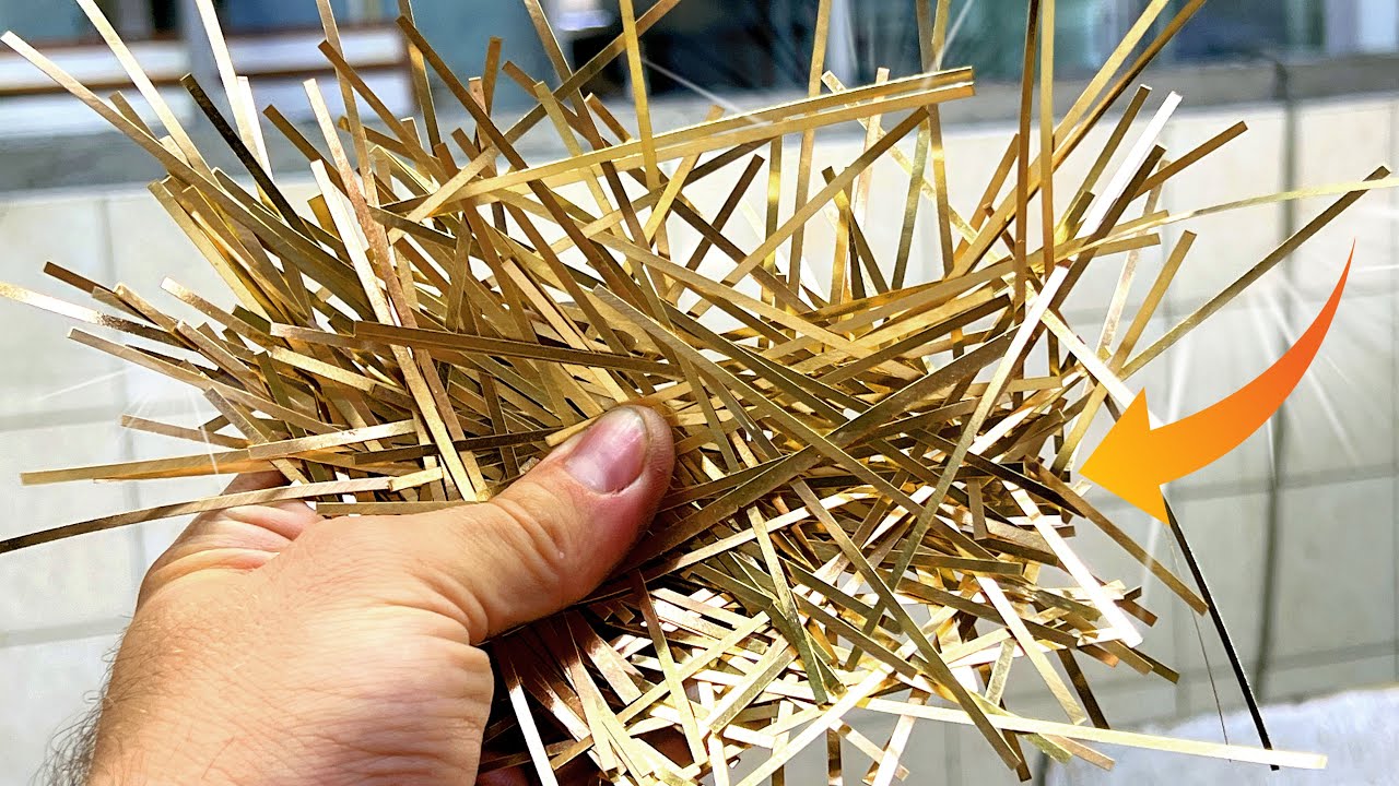 Как делают золотую сварочную проволоку (22 карата)?