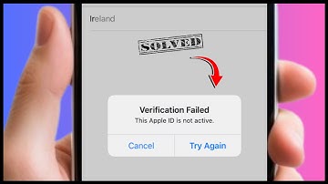 How to Fix Verification Failed This Apple ID is Not Active / 2024