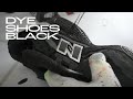 How to dye shoes black new balance customs