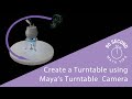Easy turntable render camera in maya  super quick maya tutorial