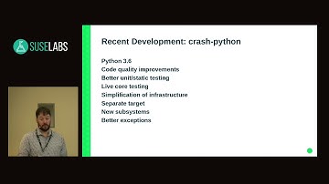 SUSE Labs Conference 2019 - Semantic Kernel Debugging with crash-python (et al)