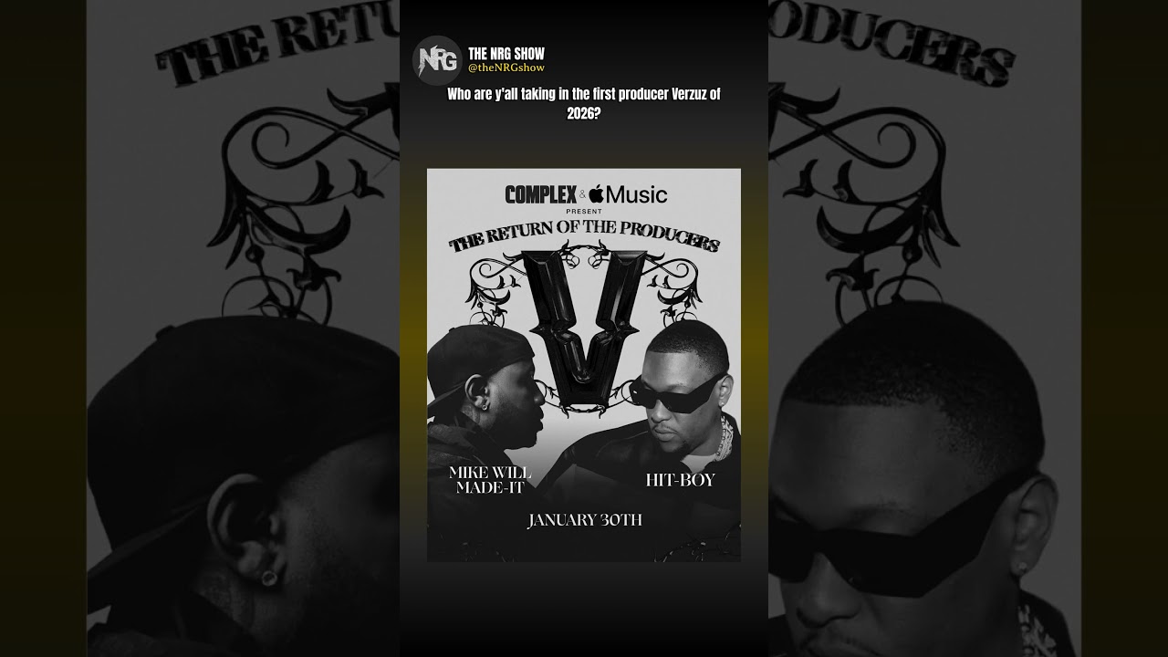 The first Verzuz of the Year is Coming! HitBoy and MikeWillMadeIt On January 30th
