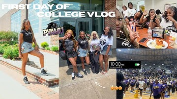 First Day of College Vlog PVAMU edition ||Mihja’s World||