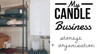 CANDLE BUSINESS ORGANISATION/STORAGE TOUR!