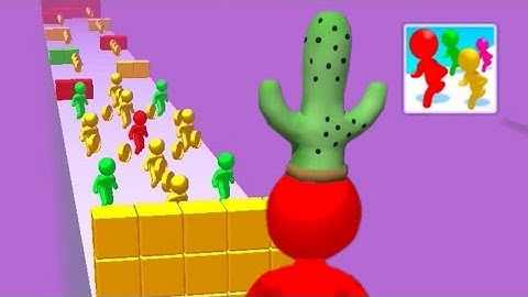 Color Run Stickman 3D||Gameplay (iOS & Android) Walkthrough part 5