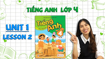Học tiếng Anh lớp 4 - Unit 1. Nice to see you again - Lesson 2 - THAKI