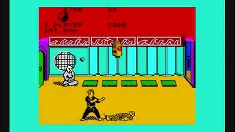 Mark plays.... Way of the Exploding Fist on c64 and zx spectrum