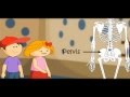The skeletal system  skeleton dance how body workswith quiz on bones