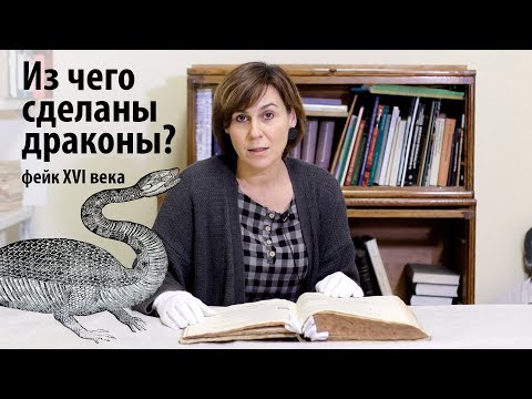 Из чего сделаны драконы или фейк XVI века. Редкая книга