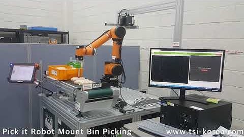 Pick it 3D Vision With Robot Mount Bin Picking