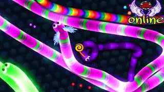 Slither.io 21,700 Epic Slitherio Gameplay #proplayer #snakegame screenshot 1