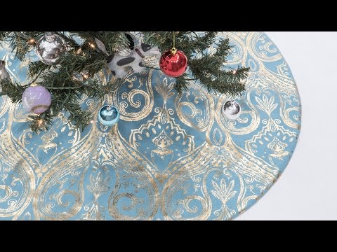 How to Sew a Christmas Tree Skirt