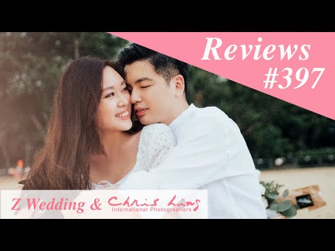 Z Wedding & Chris Ling Photography Reviews #397 ( Singapore Pre Wedding Photography and Gown )