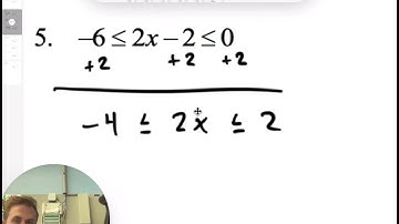 Solving an  And  Compound Inequality Example 3