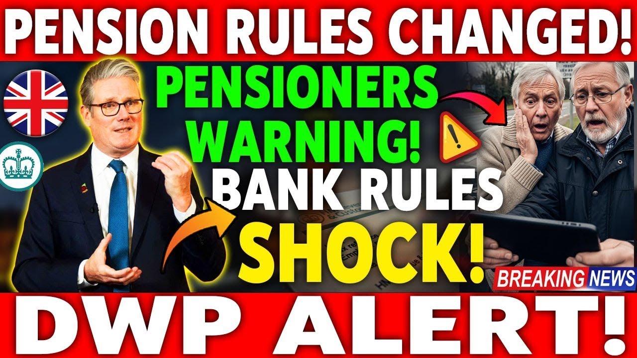 Urgent DWP Pension Alert | New Bank Rules for Pensioners | Starting January 3, 2026