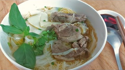 Bún măng vịt - Cách nấu bún măng vịt ngon vịt không hôi thơm ngon như tiệm.