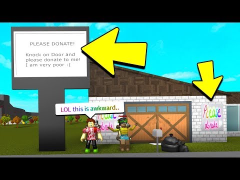 I Gave Her 100000 Because Of This Roblox Bloxburg - youtube roblox bloxburg poke