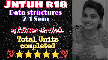 #jntuh #r18 #data #structure #ds #classification #of #datastructure #importentquestions 💯👍😍