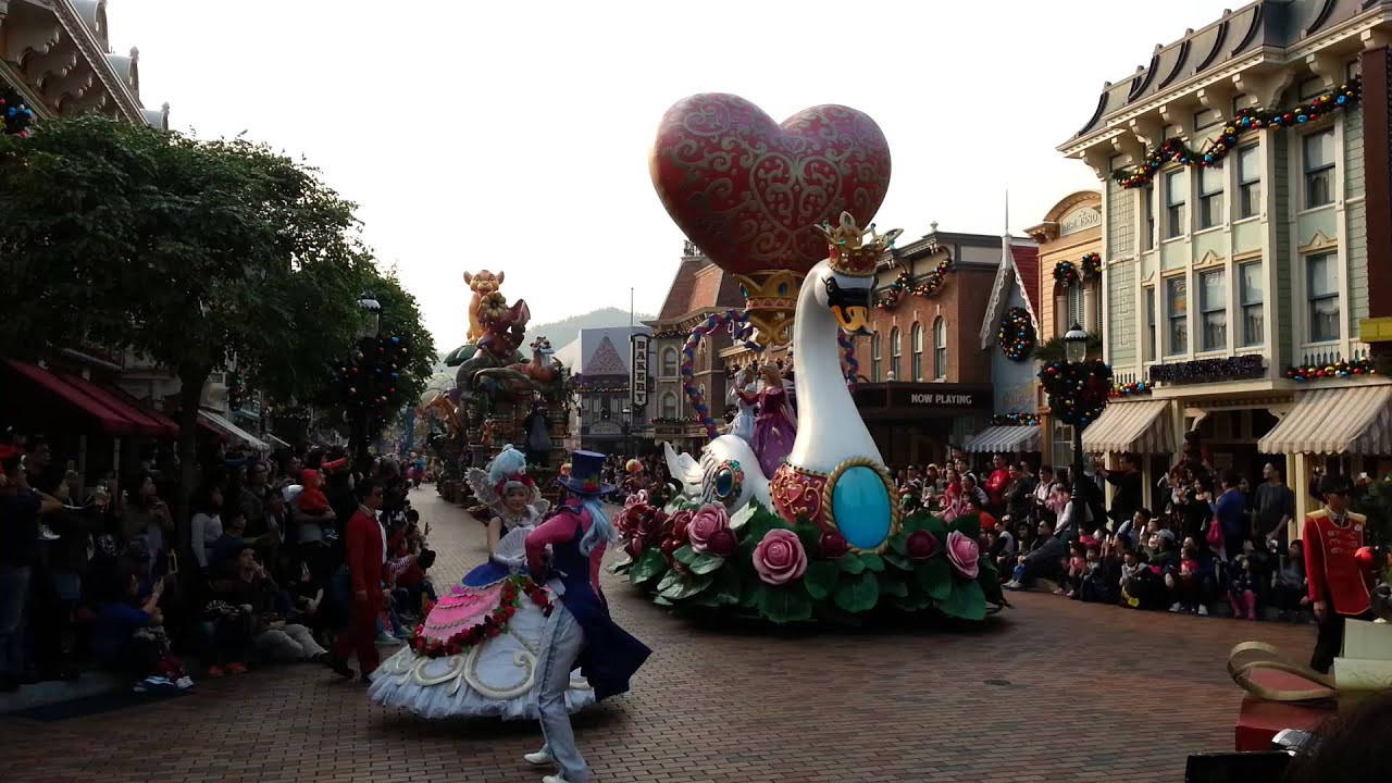 hong kong disney parade 2014