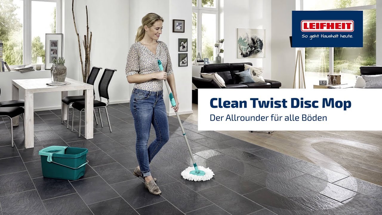 Leifheit Clean Twist Disc Mop (Deutsch) - YouTube