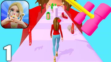 Beauty Walk 3D - Gameplay Walkthrough Part 1 All Levels 1-25 (Android & iOS)