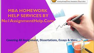 MBA Homework Help Services By Experts | MBA Assignment Help