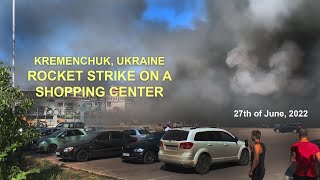 Missile strike on a shopping center 'Amstor' in Kremenchug by Sunrise Recordings 1,881 views 1 year ago 2 minutes, 25 seconds