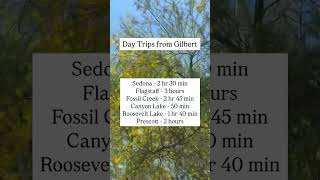 ☀️ Easy Day Trips from Gilbert AZ You’ll Love This Spring & Summer!