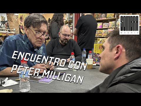 Encuentro con Peter Milligan en Generación X Sombra Madrid